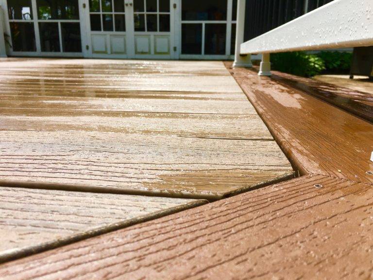 Custom deck built by DreamDecks in Northeast Ohio