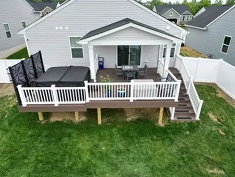 FFE7AD53 E079 498D BA62 3531A7294DD3 4 5005 c DreamDecks designs and builds architectural-grade outdoor living spaces across Northeast Ohio. From modern decks to full backyard sanctuaries, each project reflects craftsmanship, precision, and timeless luxury. Call 330-907-3040 or visit buildyourDreamDeck.com DreamDecks | Premier Deck Builder & Outdoor Architecture