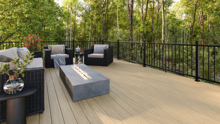 deckorators summit cliffside wooded deck DreamDecks designs and builds architectural-grade outdoor living spaces across Northeast Ohio. From modern decks to full backyard sanctuaries, each project reflects craftsmanship, precision, and timeless luxury. Call 330-907-3040 or visit buildyourDreamDeck.com DreamDecks | Premier Deck Builder & Outdoor Architecture
