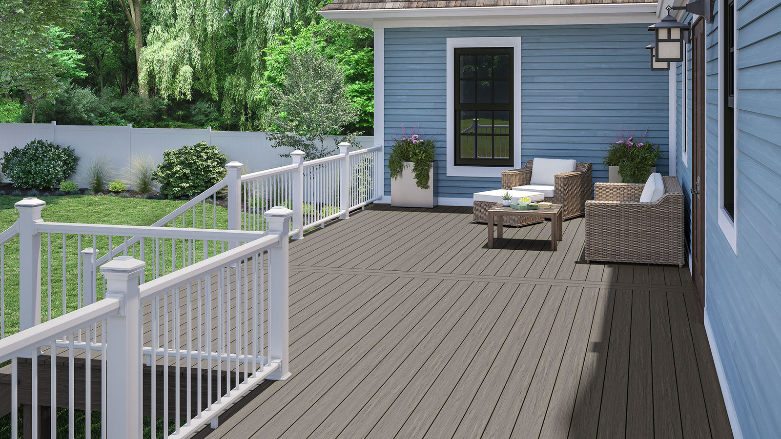Deckorators Venture deck installed