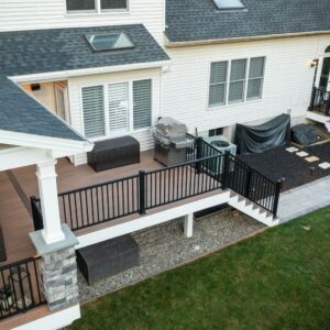 keylink american aluminum railing 23 DreamDecks designs and builds architectural-grade outdoor living spaces across Northeast Ohio. From modern decks to full backyard sanctuaries, each project reflects craftsmanship, precision, and timeless luxury. Call 330-907-3040 or visit buildyourDreamDeck.com DreamDecks | Premier Deck Builder & Outdoor Architecture