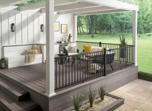 keylink outlook aluminum railing 29 DreamDecks designs and builds architectural-grade outdoor living spaces across Northeast Ohio. From modern decks to full backyard sanctuaries, each project reflects craftsmanship, precision, and timeless luxury. Call 330-907-3040 or visit buildyourDreamDeck.com DreamDecks | Premier Deck Builder & Outdoor Architecture