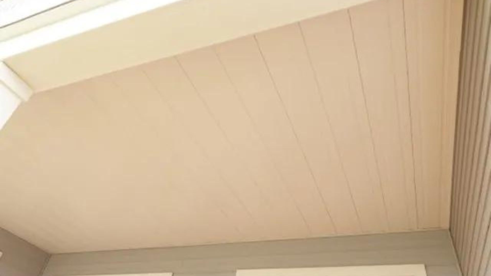 OtterTite DrySpace under deck ceiling, after install