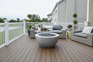 TimberTech Reserve deck installed