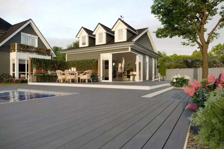trex trex transcend lineage island mist pool deck DreamDecks designs and builds architectural-grade outdoor living spaces across Northeast Ohio. From modern decks to full backyard sanctuaries, each project reflects craftsmanship, precision, and timeless luxury. Call 330-907-3040 or visit buildyourDreamDeck.com DreamDecks | Premier Deck Builder & Outdoor Architecture