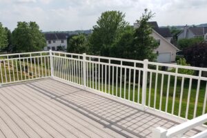 westbury riviera railing 5 DreamDecks designs and builds architectural-grade outdoor living spaces across Northeast Ohio. From modern decks to full backyard sanctuaries, each project reflects craftsmanship, precision, and timeless luxury. Call 330-907-3040 or visit buildyourDreamDeck.com DreamDecks | Premier Deck Builder & Outdoor Architecture