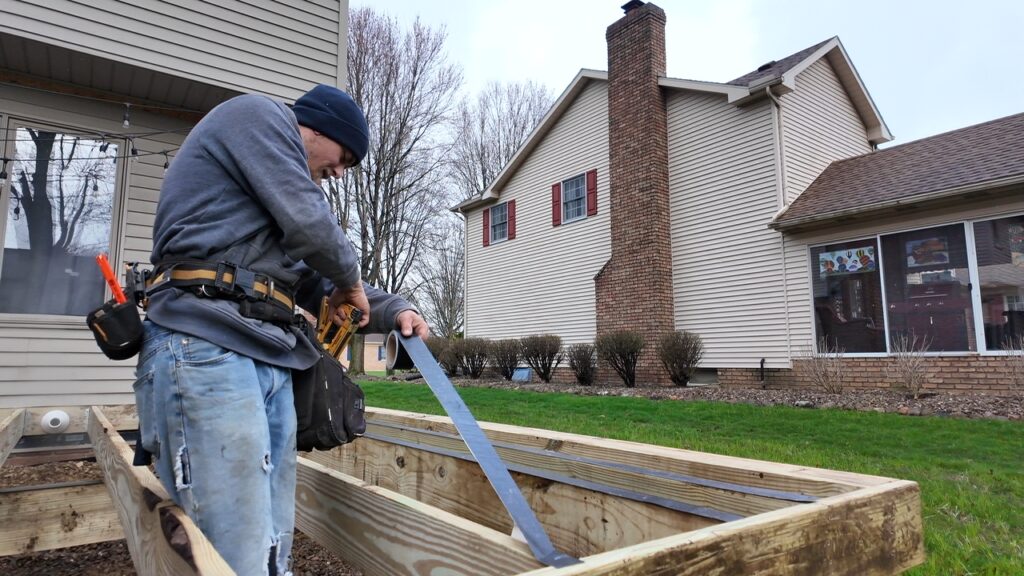 Deckorators Voyage Sedona deck build by DreamDecks in Uniontown, Ohio