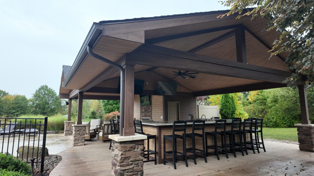 Finished Wadsworth pavilion